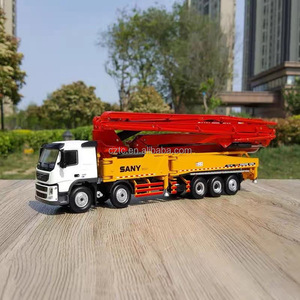 Modelo de Camión Bomba de Alta Calidad 1:50 SANY Heavy Industry de 62 Metros, Modelo de Camión <span class=keywords><strong>Volvo</strong></span> de Aleación, Maquinaria de Ingeniería - Product Image 2