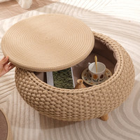 Petite table basse minimaliste pour baie vitrée, empilable, mobile, style tatami, avec rangement, pour balcon, salon, mobilier de maison