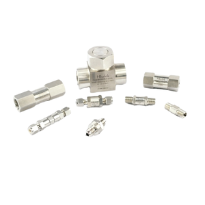 Swagelok-Typ Fabrik 3000 PSI 1/2 Zoll Außengewinde NPT 316 Edelstahl Rückschlagventil - Product Image 1