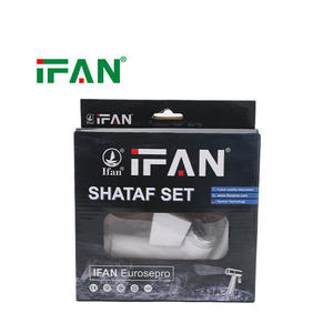 Pulvérisateur de bidet blanc IFAN avec tuyau flexible et support mural pour une <span class=keywords><strong>installation</strong></span> rapide - Product Image 4