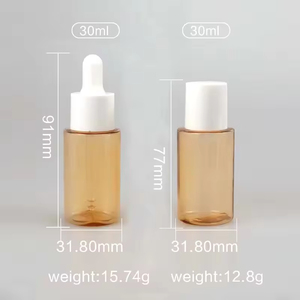 30ml Clear Glass Serum <b>Dropper</b> <b>Bottle</b> Essential Oil Hair Oil Skincare Packaging Pipette Cosmetic Container OEM ODM Supplier - Product Image 4