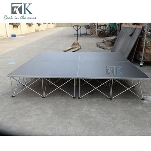 Durable Folding Riser <b>Stage</b> <b>Platform</b> 1.22m*1.22m <b>Platform</b> Modular <b>Stage</b> - Product Image 3