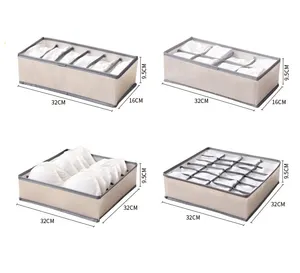 家用衣柜可折叠织物抽屉收纳器卧室内衣收纳盒