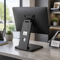 Support d'écran pliable POSD-31 VESA 75x75 100x100 en aluminium pour ordinateur de bureau LCD, support de fixation pour moniteur POS