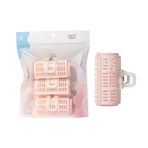 LMLTOP Guangzhou 3pcs Cordless Cold Temperature Hair Curler Rollers Custom Plastic Heat Roller Set for Hair DIY Wave C034 - Product Image 1