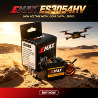 Servomoteur numérique à engrenages métalliques haute tension EMAX ES3054HV 23T 4,7 kg 0,09 sec pour avion RC, hélicoptère, modèle, équipement, accessoires et pièces