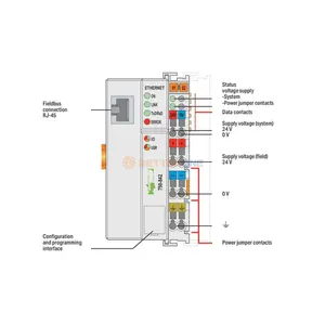 스팟 오리지널 자동화 기술 PLC 컨트롤러 이더넷 1 세대 750-842