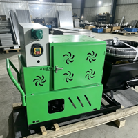 Machine à projeter du ciment à haute performance 5,5 kW, portée verticale de 50 m pour travaux de construction de bâtiments de grande hauteur