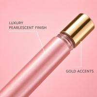 Flacon de parfum vide en verre 35 ml avec bouchon argenté, flacon pulvérisateur cylindrique fin bleu foncé rechargeable, vente en gros, emballage personnalisé avec logo