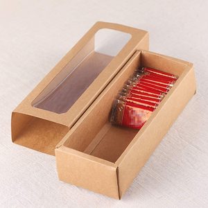 Popular Navidad Día de la madre Macaron <span class=keywords><strong>Donuts</strong></span> en 2020 caja de papel con ventana para comida - Product Image 6