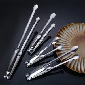 Factory Direct Sell Multi Sizes Stainless Steel Fish Serving Tongs