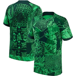 Maglia da calcio coppa Thai qualità top fan versione uniforme Nigeria calcio maglie del mondo <span class=keywords><strong>2022</strong></span> - Product Image 3