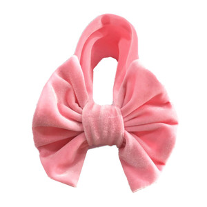 Fashion Infant Velvet Big Bow <strong>Headbands</strong> Kids Wide Bowknot Elastic Band Toddler Girls Turban <strong>Baby</strong> Hair Accessories <strong>Headband</strong> - Product Image 3