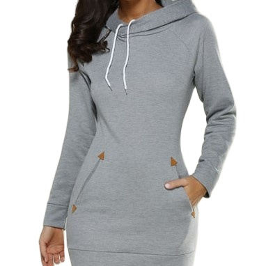 Middle wais quality cotton middle skirt long sleeve commute black suit