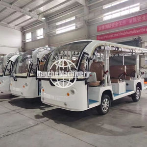 Autobús Eléctrico Turístico Urbano con 14 Asientos, Vehículo de Nuevo Modelo para Recorridos Turísticos en Auto y Autobús - Product Image 1