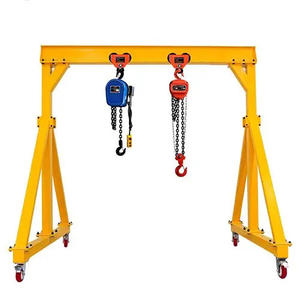 2000kg Hebekapazität Mobiler Kleiner Portalkran Fabrik Tragbarer Portalkran Mit 4 Rädern - Product Image 2