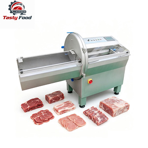 Machine à découper industrielle de haute qualité en acier inoxydable SS304 pour saucisses, bacon, bœuf, steaks congelés et poitrines de poulet - Product Image 4