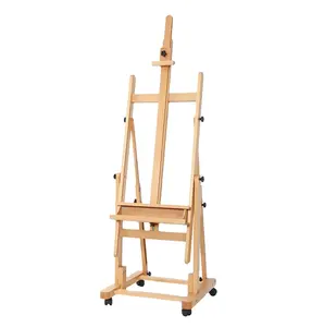 Milet de Studio professionnel en bois de hêtre, pour bricolage, avec roulettes, pour Art