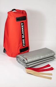 Couverture en fibre de verre 6x8m grande taille pour voiture, véhicule, urgence, camping en plein air, lutte contre les incendies, premiers secours, logo personnalisé - Product Image 3
