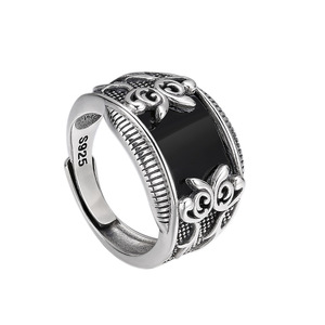 Anillo Tipo Sello Unisex Para Dedo Meñique De Acero Inoxidable Efecto Pulido Con Detalle De Piedra De Edicion Limitada De Reclaimed Vintage