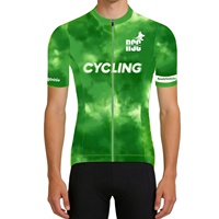 Maillots de cyclisme OEM personnalisés de haute qualité, tissu italien respirant, impression de logo personnalisée, uniformes de vélo