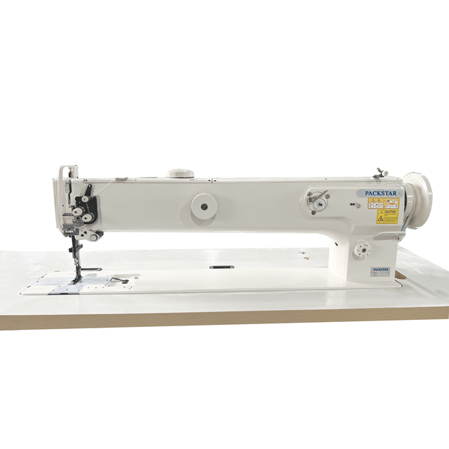 Heavy Duty 30 Inch Long Arm Single Needle Lockstitch Machine Industrial Sewing Equipment for Leather Canvas Thick Fabric