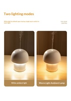 Diffuseur d'huiles essentielles en forme de champignon, aromathérapie, lampe d'ambiance LED USB, humidificateur d'air