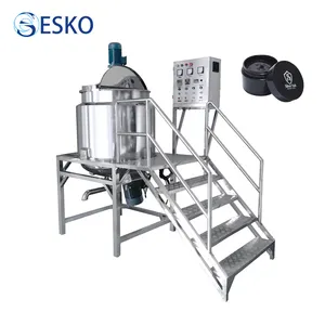 ESKO High Quality Cosmetic Detergent Liquid Soap Making Mixture Machine Homogenizer Mixer Tank