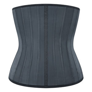 LangQin Body sculptant amincissant pour femme avec fermeture éclair, corset à 25 baleines en acier et latex respirant, gaine amincissante pour la taille - Product Image 2