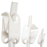 Collier de serrage pour tuyau d'infusion Robert en plastique POM métrique, électroplaqué, pour contrôle du débit