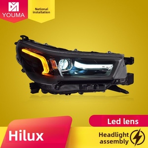 ไฟหน้ารถยนต์สำหรับ Toyota Hilux HILUX REVO ชุดไฟหน้า LED แบบดัดแปลงเฉพาะรุ่น พร้อมไฟเดย์ไลท์ใหม่ ปี 2021-2024 - Product Image 6