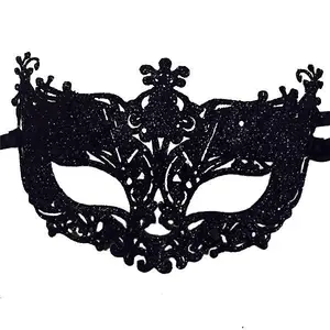 マルディグラのパーティーマスクハロウィンパーティー女性女の子セクシーフォックスアイマスクカーニバルマスカレードマスク
