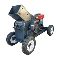 Concasseur à marteaux TIDE à bas prix pour gravier, pierre, poussière et sable, avec moteur et roulement, capacité de 5 à 30 t/h