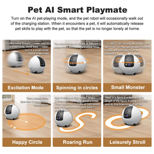 Máquina inteligente, gato, perro, mascota, compañero, escritorio, <span class=keywords><strong>AI</strong></span>, <span class=keywords><strong>Robot</strong></span>, diálogo emocional, programación, juguete electrónico, regalos, <span class=keywords><strong>Robot</strong></span> inteligente de juguete - Product Image 6