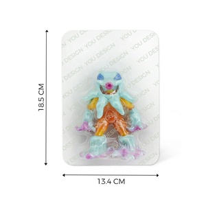 Soft Squeeze Stretchy Mutant Monster <span class=keywords><strong>Alien</strong></span> Beast Predator Juguetes antiestrés Figuras elásticas Traje Cambio Vestir DIY TPR - Product Image 4