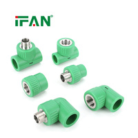 Raccord direct IFAN OEM en acier inoxydable PPR 20-110mm SS201 avec filetage femelle pour eau potable