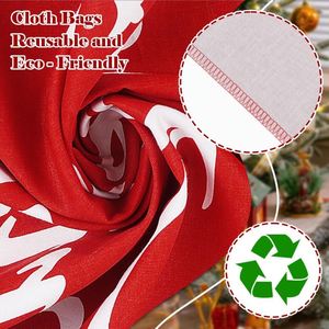 Custom Cloth <b>Christmas</b> <b>Gift</b> <b>Bag</b> Classic Santa Sack Drawstring Design 100% Cotton <b>Extra</b> <b>Large</b> Bulk - Product Image 5