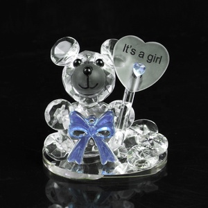 Set Orsetto di Cristallo '<span class=keywords><strong>È</strong></span> una Bambina' per Regali Baby Shower - Product Image 6