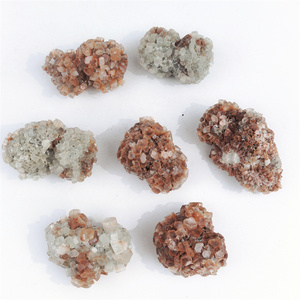 Grappe de cristal naturel en gros spécimen de grappe d'<span class=keywords><strong>aragonite</strong></span> orange pour la décoration - Product Image 1