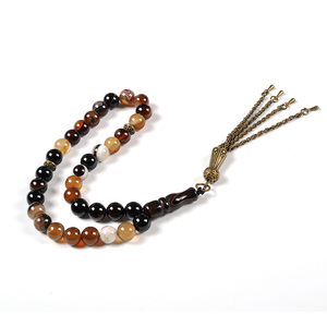 <span class=keywords><strong>Tasbih</strong></span> Unisex de Piedra Allah, <span class=keywords><strong>Tawaf</strong></span> Tesbih, Cuentas de Oración Musulmanas de Granate Natural, Brazalete de Moda para Hombres y Mujeres - Product Image 2