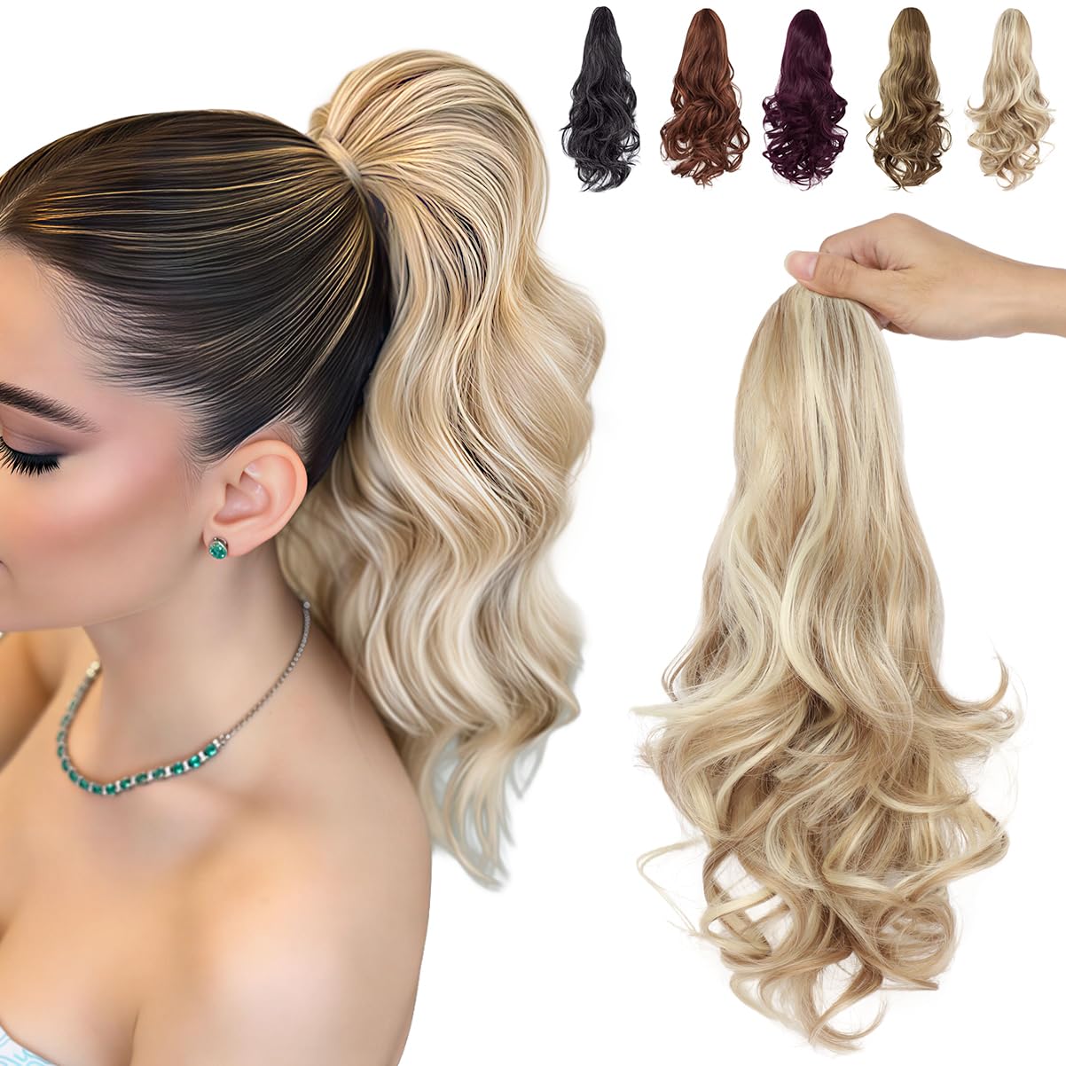 Bleach blonde mix light blonde