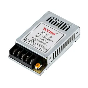Mini Size Power Supplies For Led Lighting MSF-10-15 10W 15V 0.8A Switching Power Supply