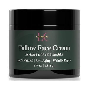 Crème pour le visage au suif de boeuf Lance OEM ODM hydrate en profondeur la peau réparer la fermeté crème de suif nourrie à l'herbe avec bakuchiol - Product Image 1