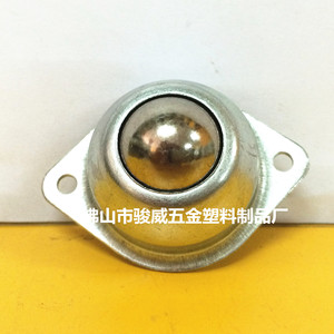 Roue à billes en acier de 50 mm de diamètre, pivotante, pour l'utilisation sur les lignes d'assemblage d'équipements de convoyage - Product Image 2
