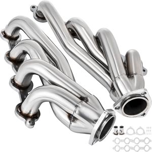 DB Wholesale 1 5/8 \ "Escape de acero inoxidable Turbo Headers Shorty Engine Conversion LS Tuning Sistema de escape - Product Image 1