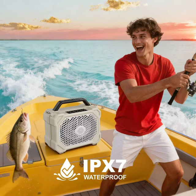 Ma Zon Hot Sell IPX7 Wireless Speaker Outdoor Portable Multi Deep Bass Subwoofer Stereo Sound 6000mAh Battery 80W Output (EN10)