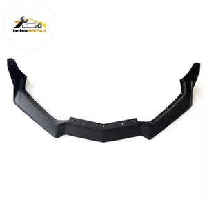 Diffuseur de becquet de pare-chocs avant en fibre de carbone noir mat noir brillant nouveau pour Chevrolet <span class=keywords><strong>Corvette</strong></span> C8 2020-2024 mise à niveau automatique TT - Product Image 1