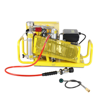 Compresseur d'air électrique DIDEEP 4500 PSI pour le remplissage de bouteilles de plongée PCP à 4 étapes, grande capacité