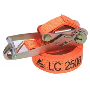 1 inç 25mm kargo spanzet bağlama sıkma kravat aşağı taşıma kayışları özelleştirmek