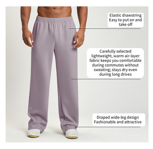 Pantalones Deportivos Casuales para Hombre, Holgados, Transpirables, con Capa de Aire, para Gimnasio, Entrenamiento, Viajes Diarios y Uso Cotidiano - Product Image 2